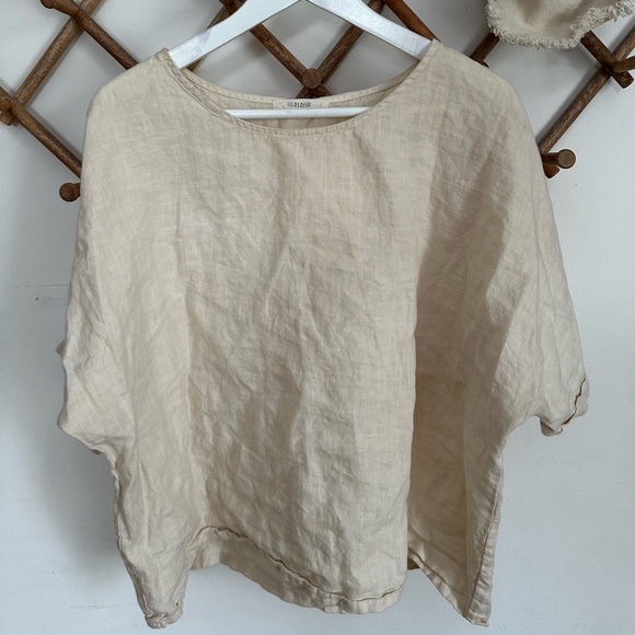 Filosofia Zoe Linen Top - Picture 2 of 4
